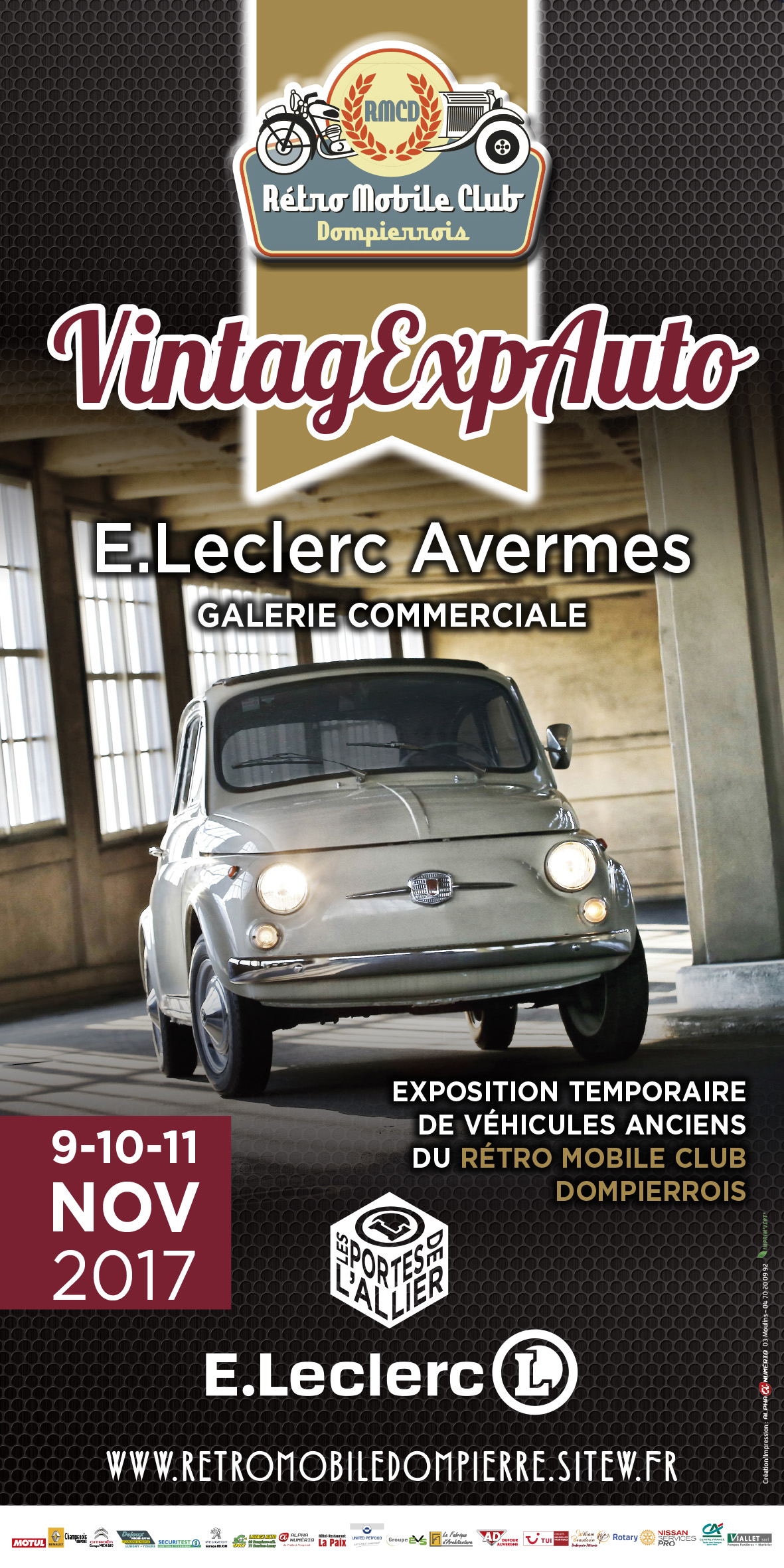 RMCD ExpoLeclercAvermes Nov2017 Aff210x420
