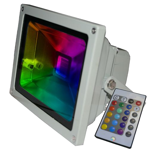Projecteur led ir 20w rgb m