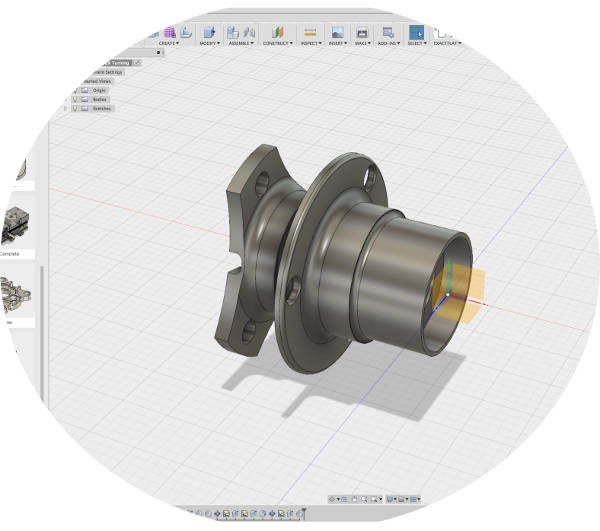 modélisation 3d cao