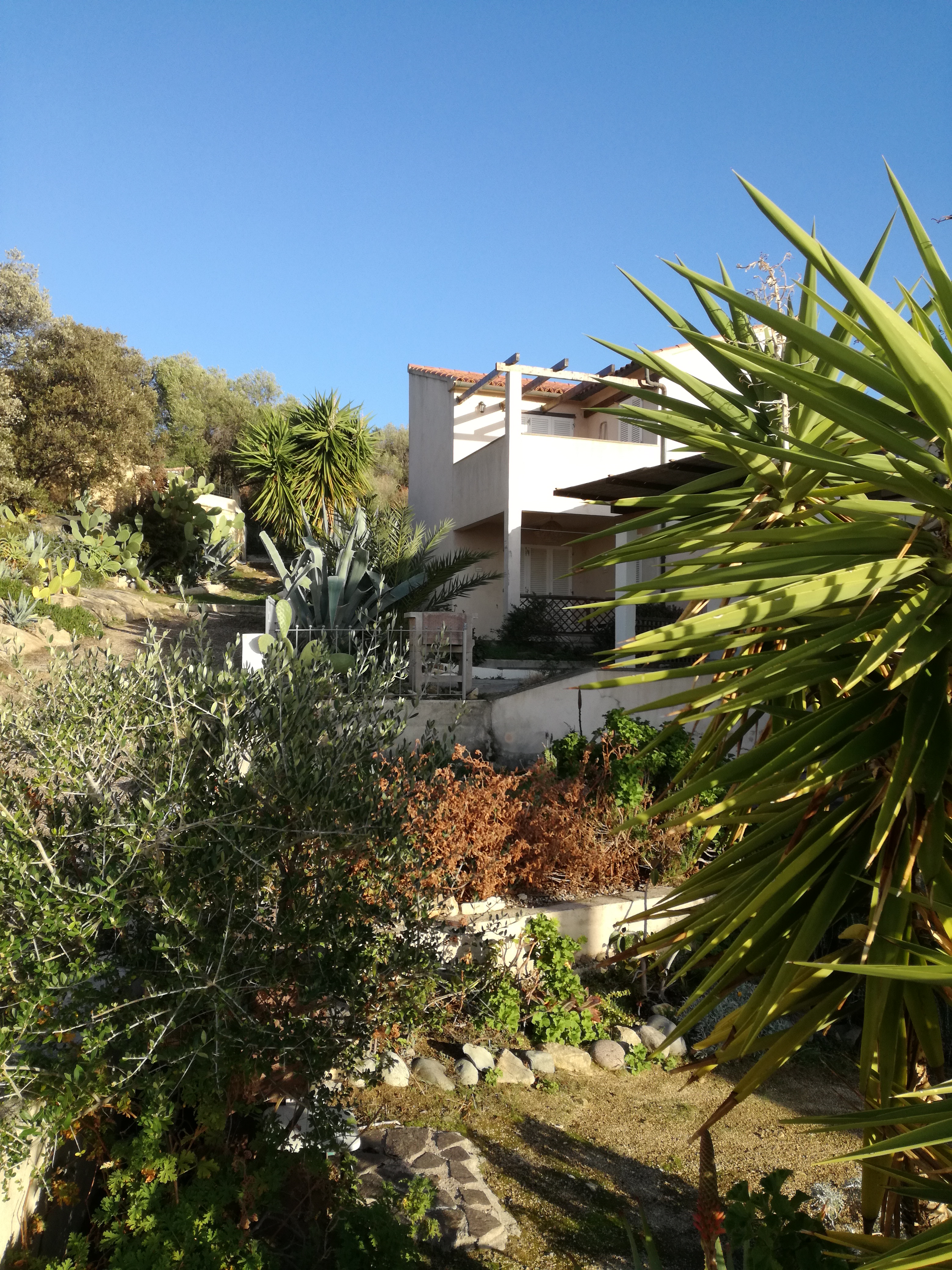 L'appartement vu du parking