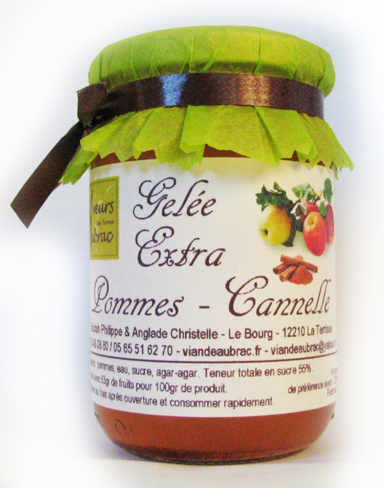 Gelee pommes cannelle 240gr
