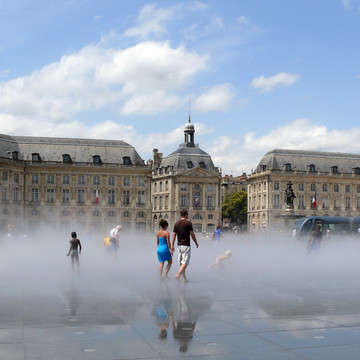 Miroir d eau format 360x360