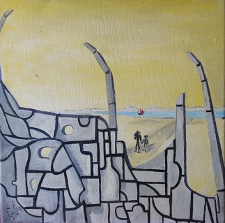 Construis dans ta tete Acrylique 30X30 110 
