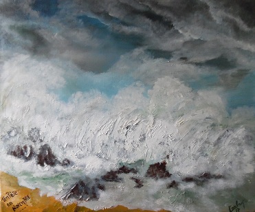 Tempete en Novembre Huile