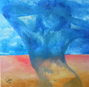 Palimpseste Acrylique sur toile 40X40 200 