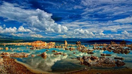 Lac Mono (Sierra Nevada,Californie).