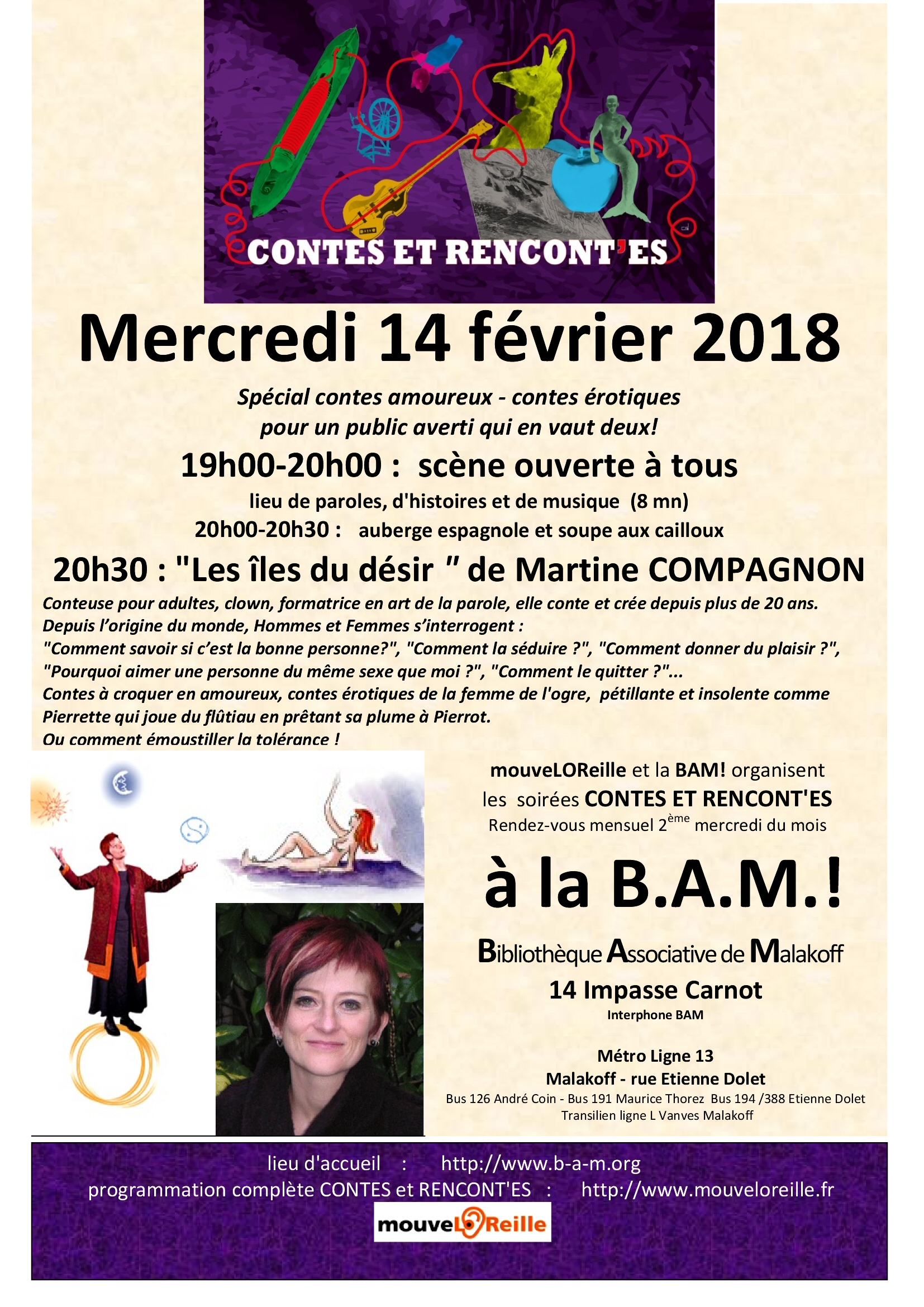 Affiche Martine Compagnon 14 fevrier 2018 bis