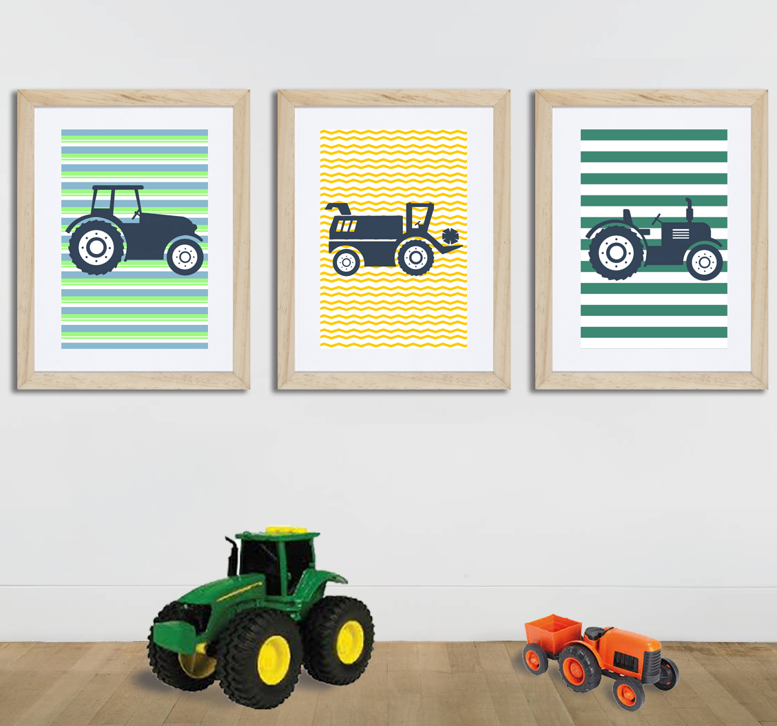 Ferme raye tracteur