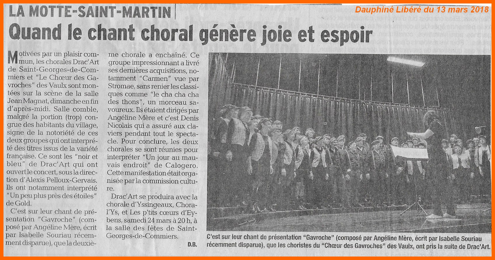 Concert Motte St Martin