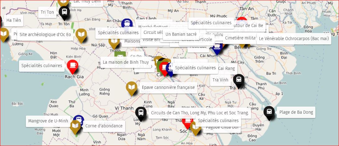 Carte interactive BaladO