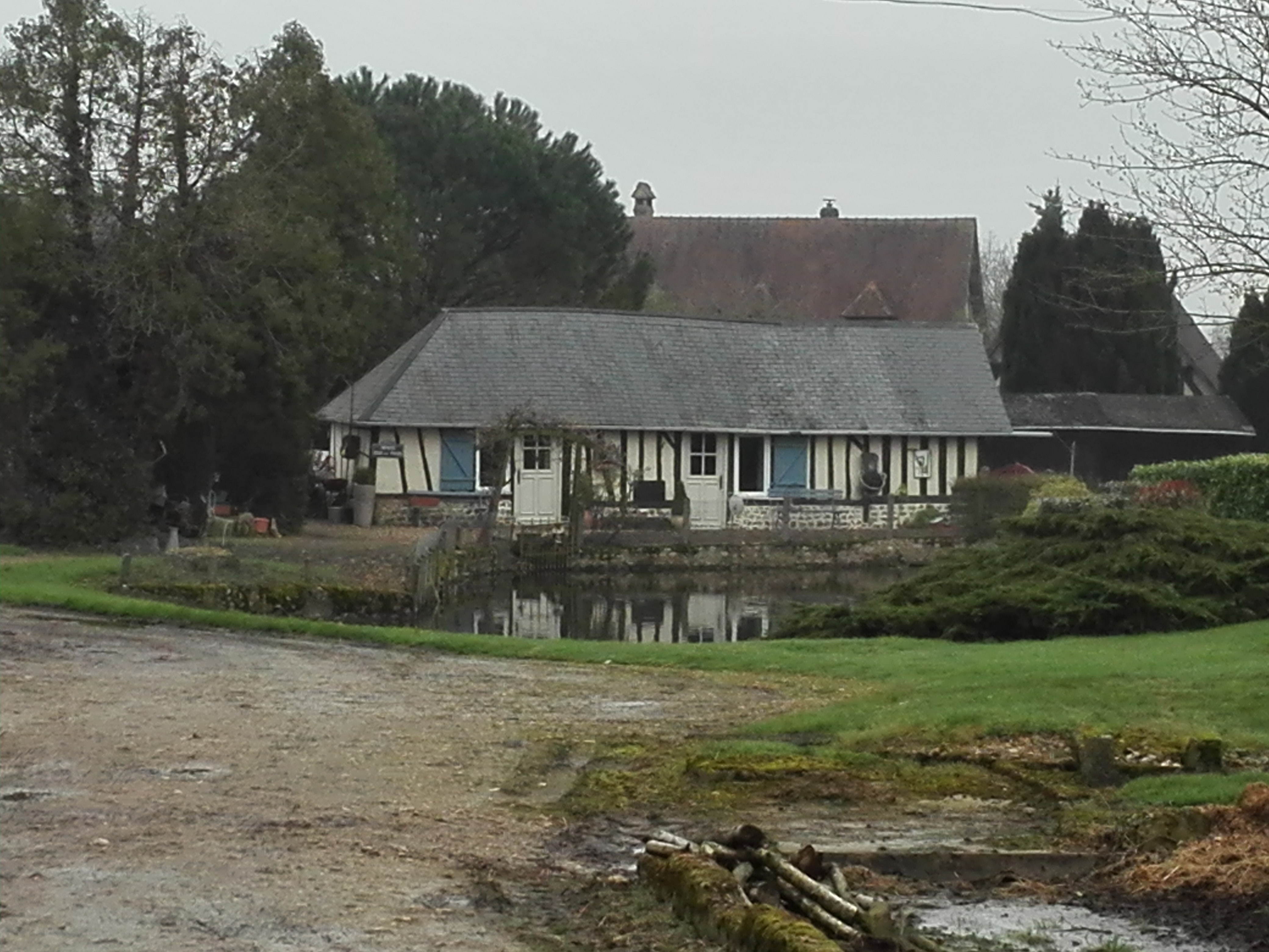 Berville sur mer une chaumiere