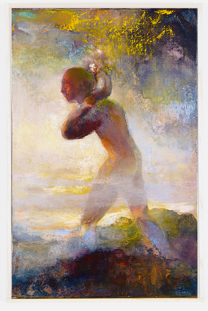 Le Géant, huile sur toile, 2016