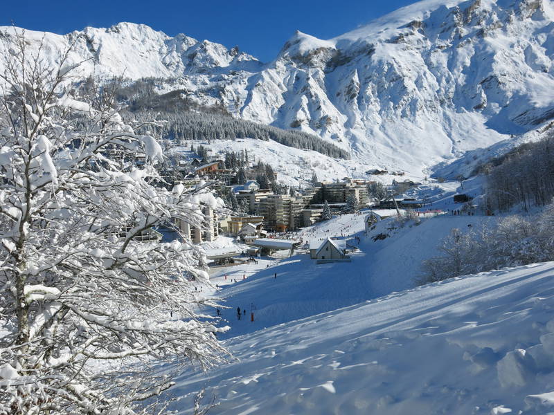Gourette sous la neige