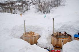 après le ski .... ou avant... profitez d'un bain nordique à plus de 40 degrés