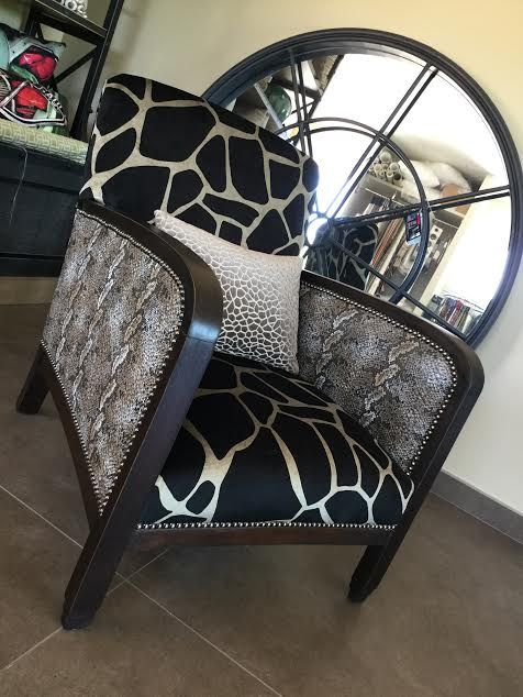 Refection relooking fauteuil meuble style art deco 15 tapissier decorateur bordeaux saint medard en jalles atelier les renaissances