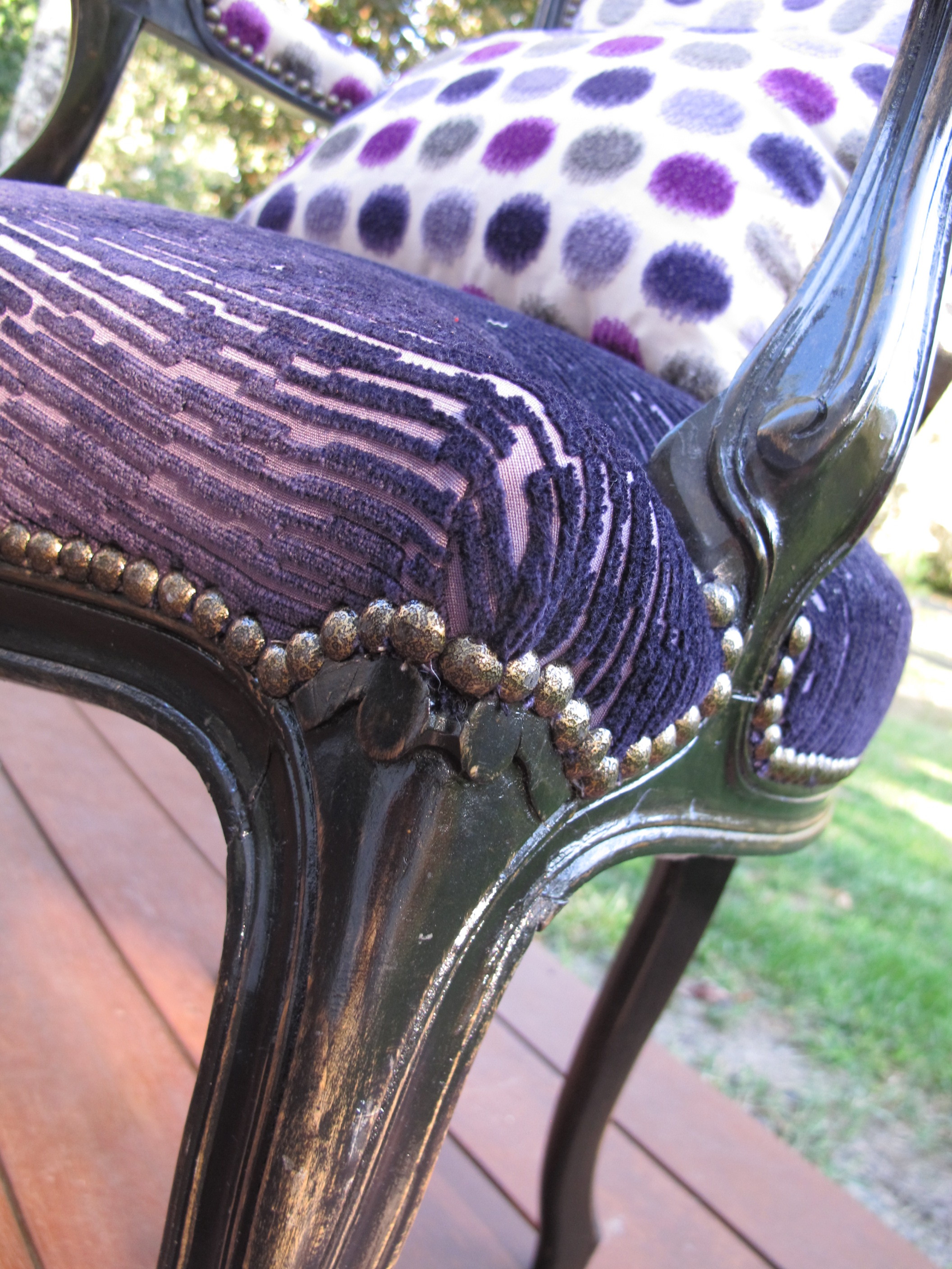 Refection restauration relooking fauteuil chaise canape meuble cabriolet 43 tapissier decorateur bordeaux st medard en jalles atelier les renaissances