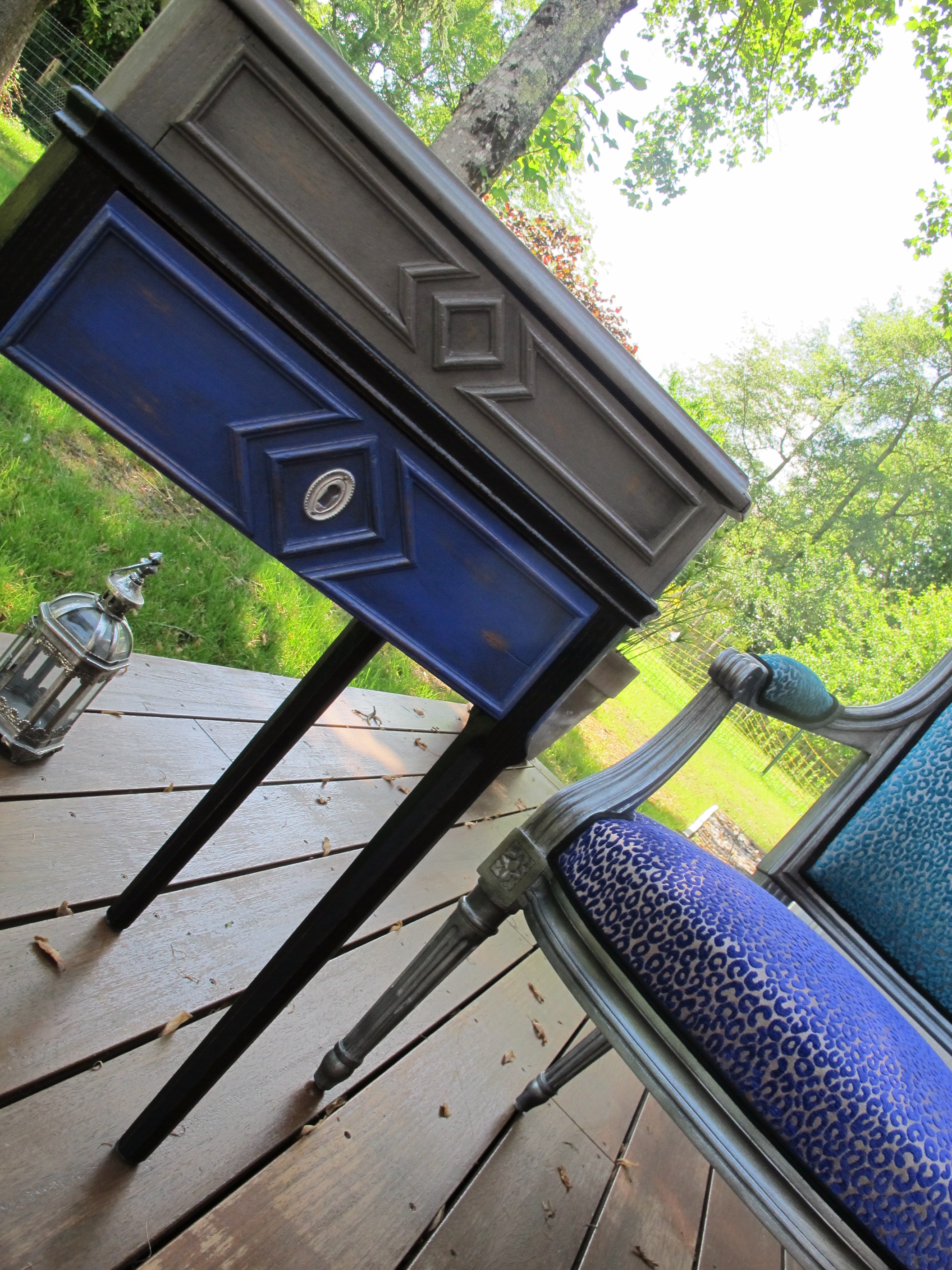 Refection restauration relooking fauteuil meuble chevet gueridon selette 71 tapissier decorateur bordeaux saint medard en jalles atelier les renaissa