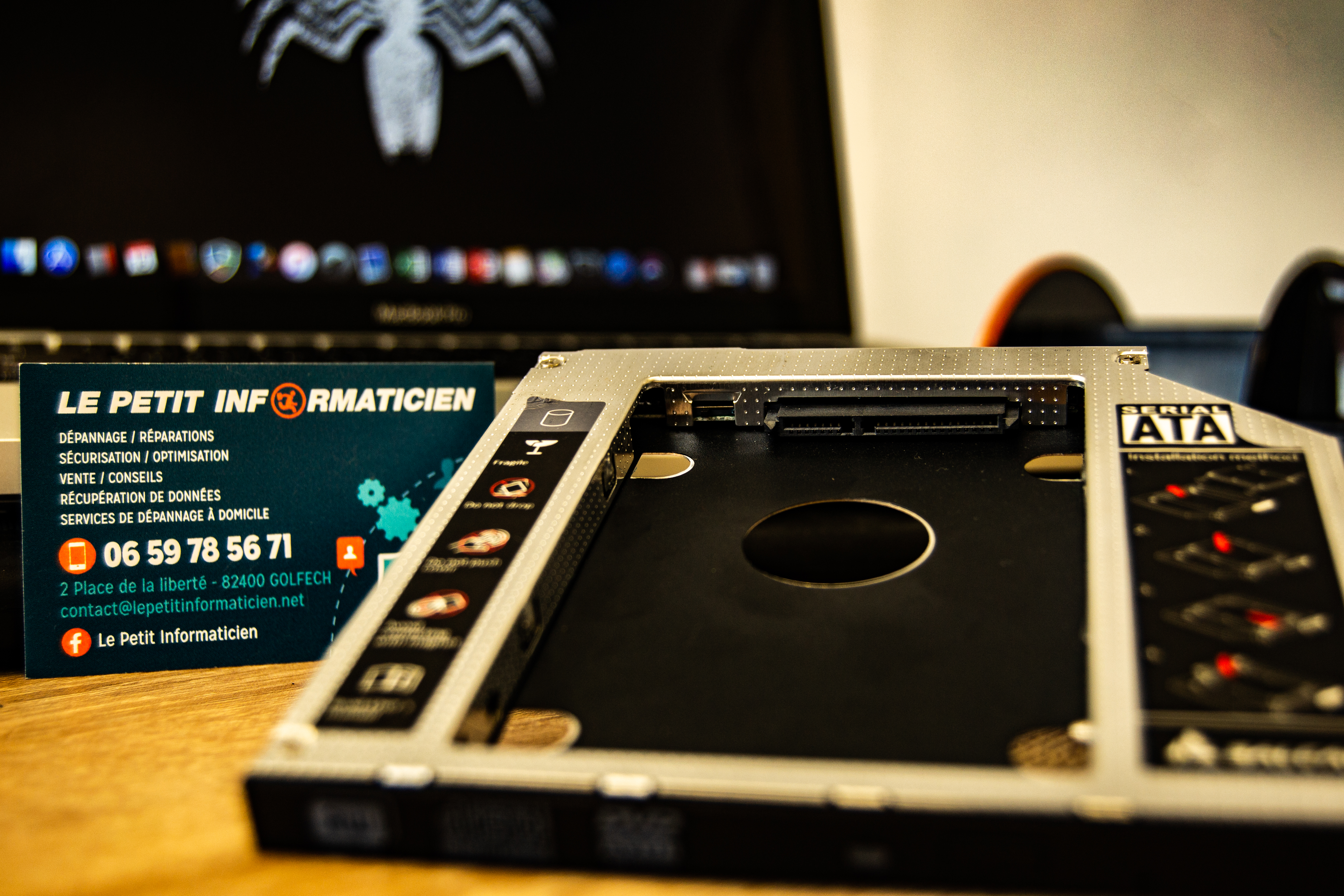 Adaptateur hdd sata