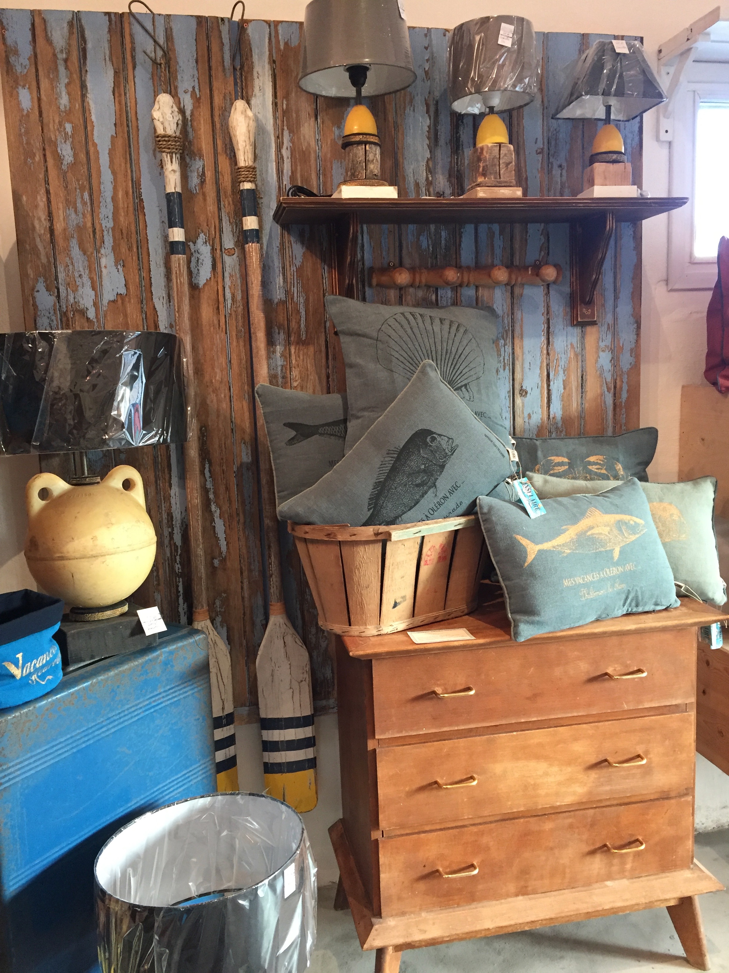 Le bestiaire d insulaire oleron coussin decoration