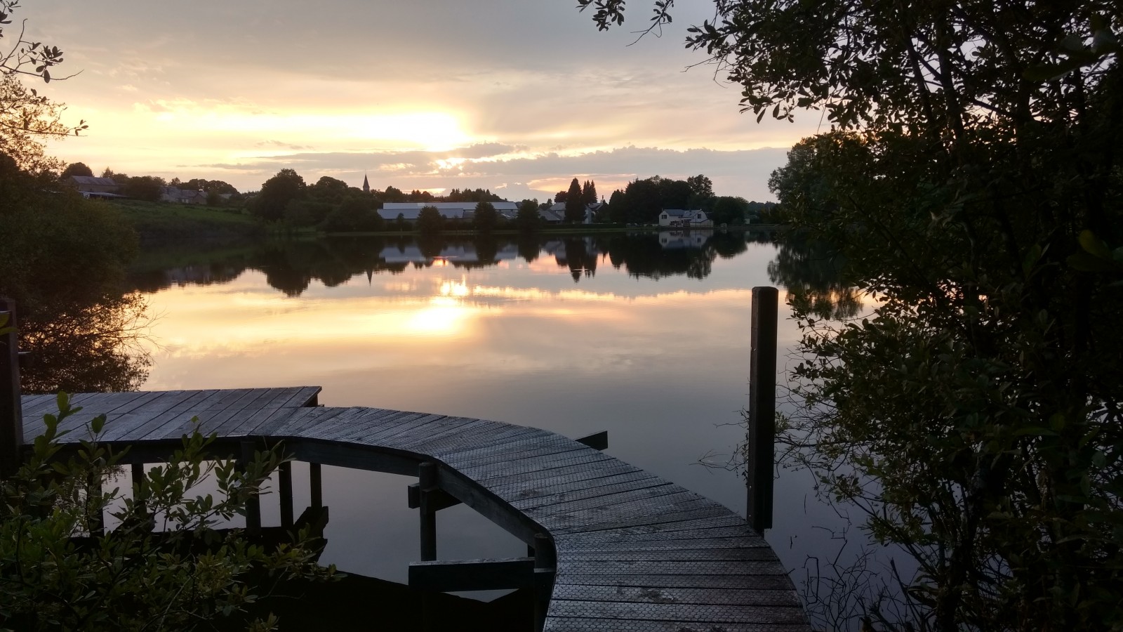 Etang nuit