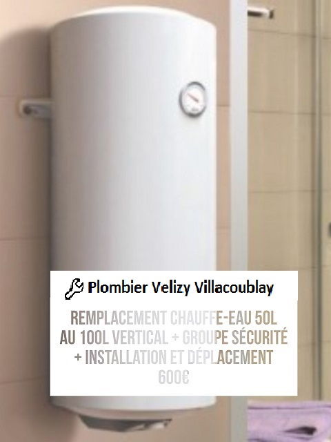 Plombier velizy villacoublay Depannage fuite d eau chauffe eau Ouvert dimanche Urgence 2 