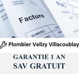 Facture plombier velizy villacoublay