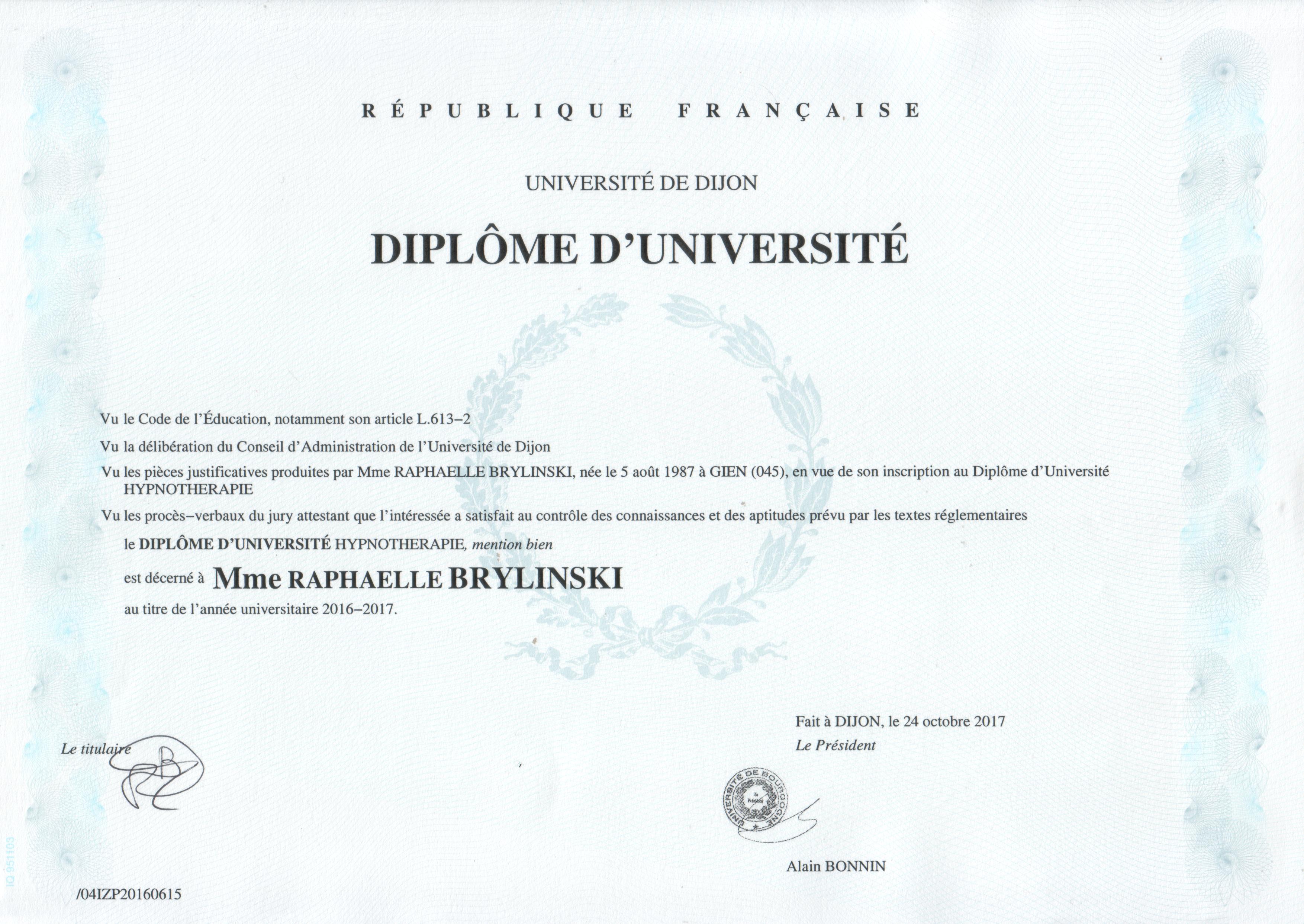 Diplome du