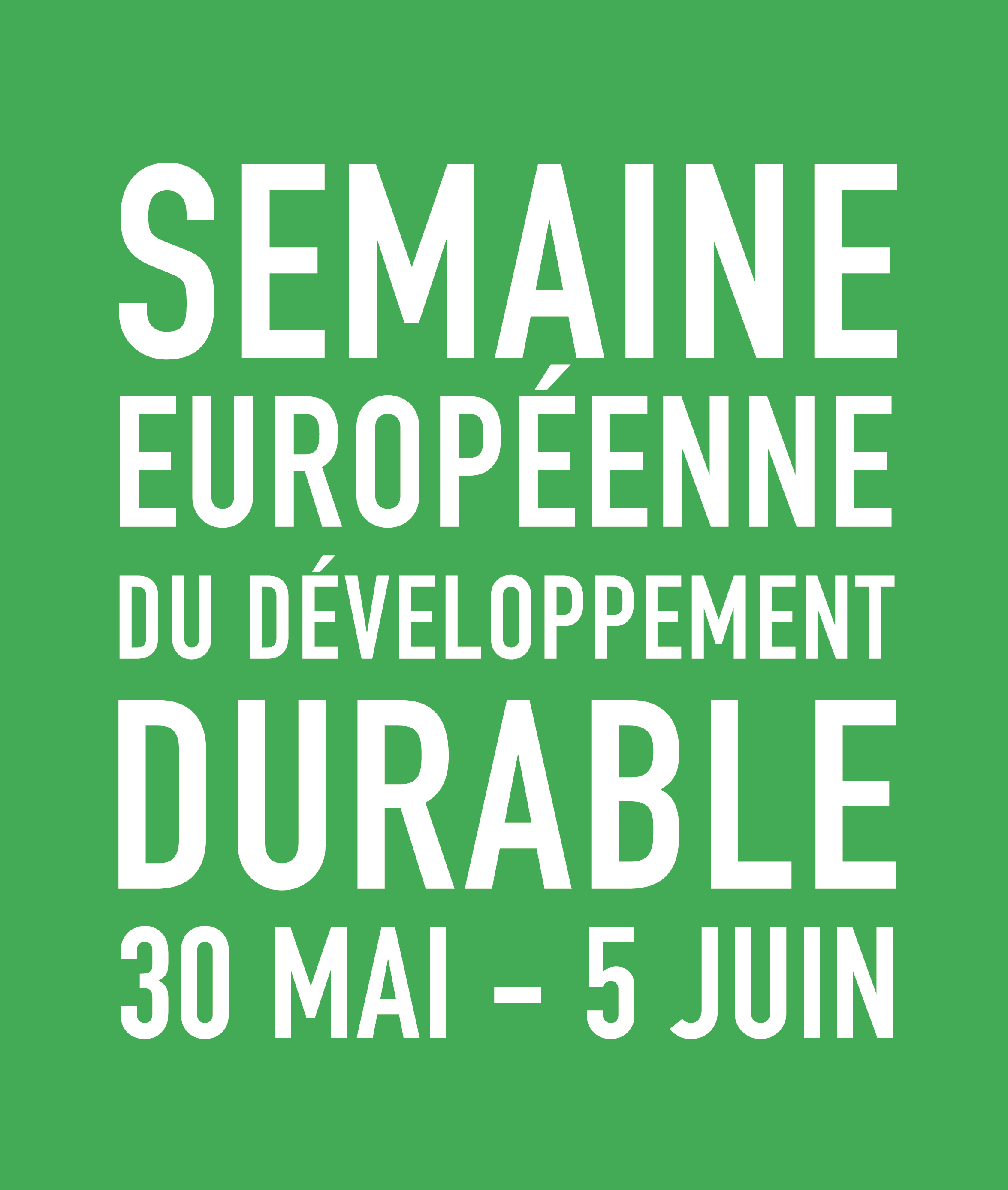Semaine du Developpement Durable