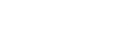 Logo lincks horizontal blanc sur transparent