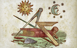 Symbole Maconnique Soleil Lune Compas Equerre 1 