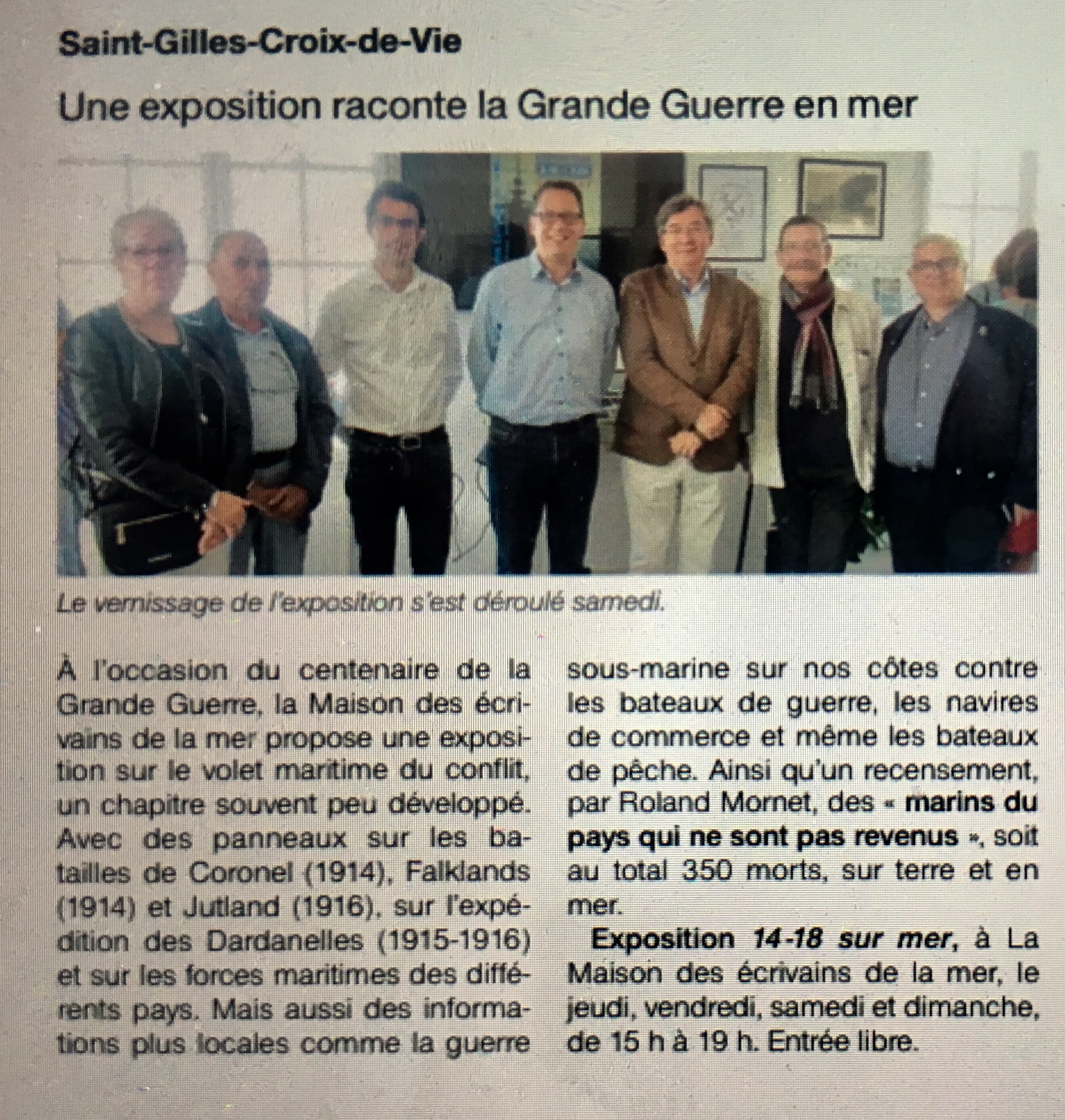 Inauguration de l'exposition
