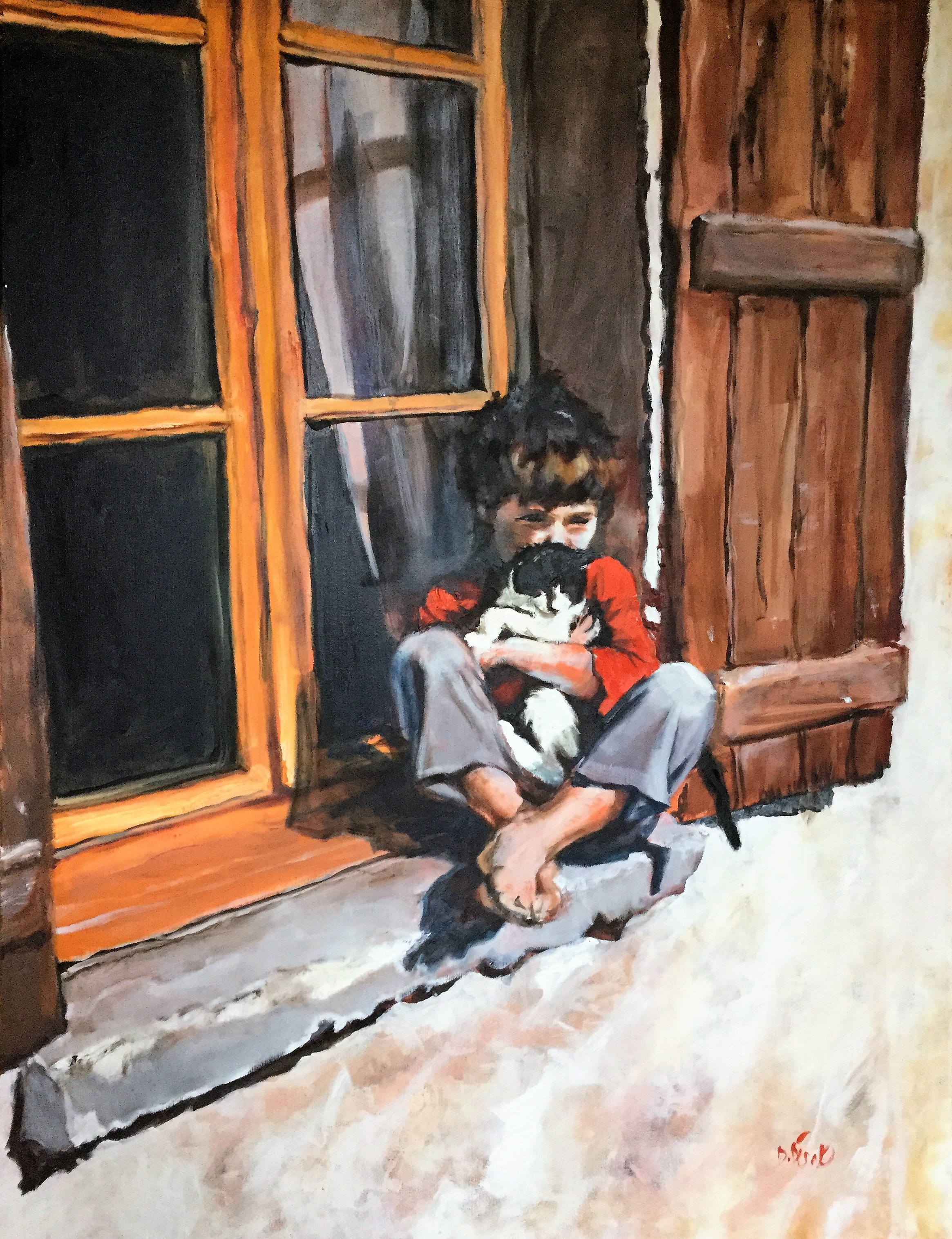Malik et mimine