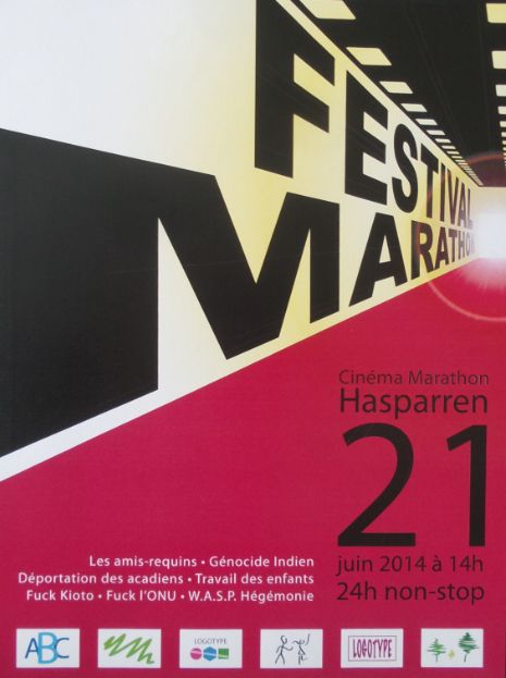 Affiche festival marathon