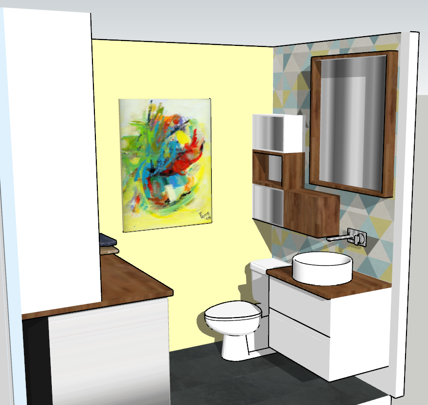 Espace lavabo