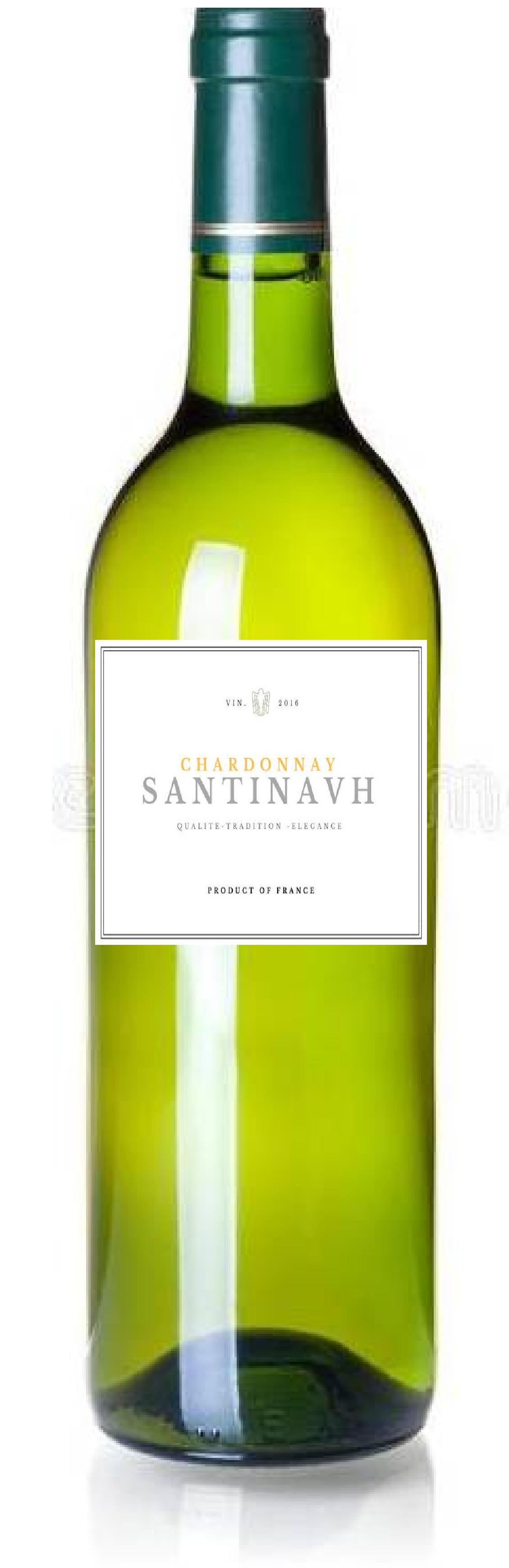 SANTINAVH BLANC : Nez aux arômes floraux et notes fruitées et fraicheur en bouche.