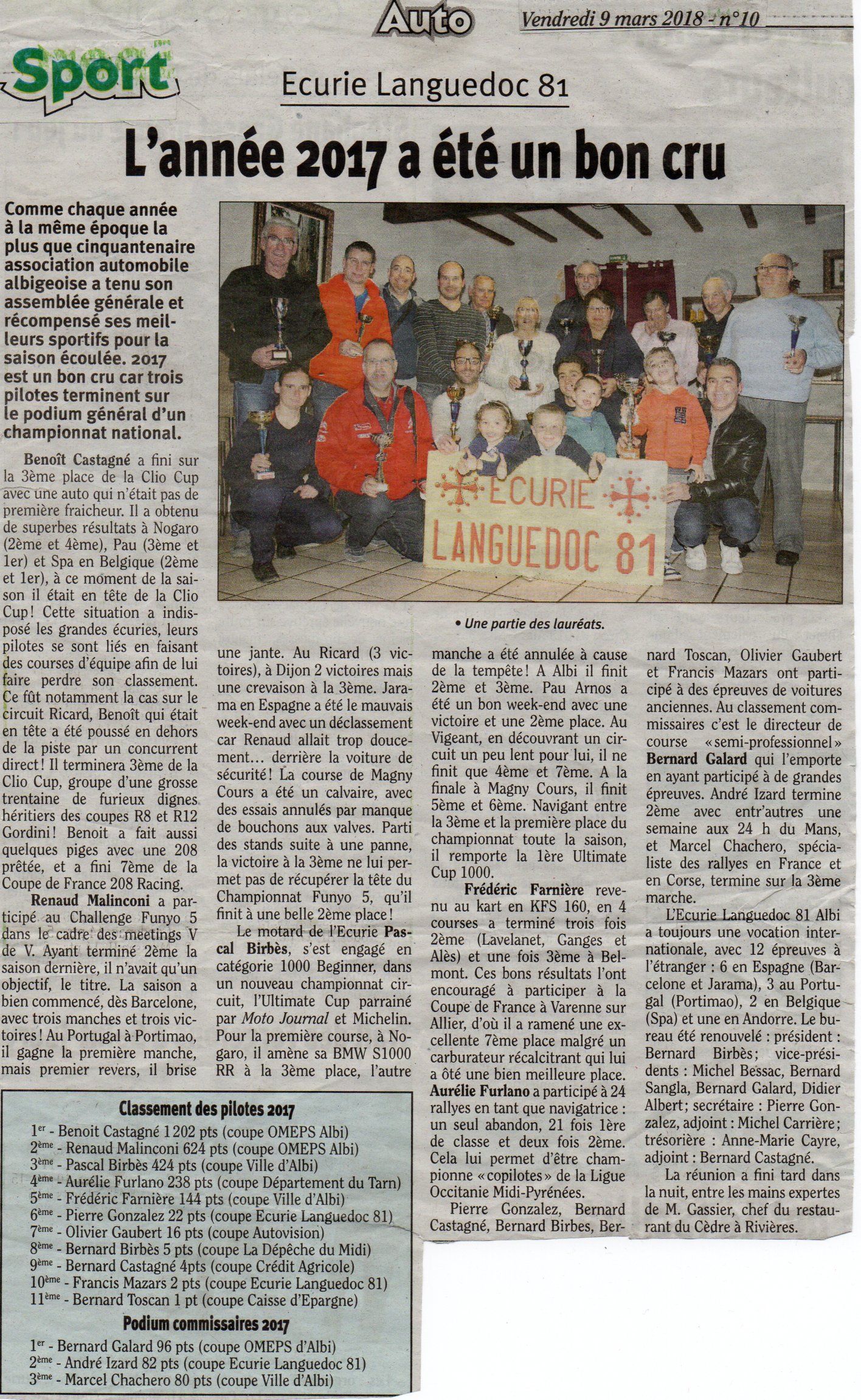 Scan article AG Tarn Libre