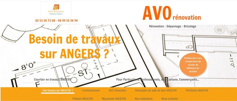 Courtier en travaux ANGERS