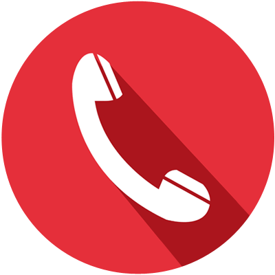 Telephone rouge rond web