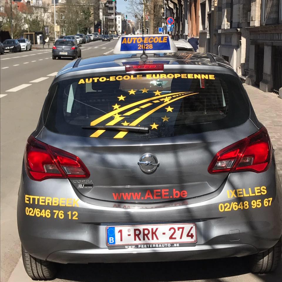 Voiture auto ecole europeenne etterbeek