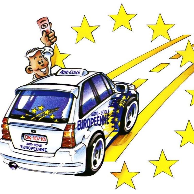 Logo auto ecole europeenne etterbeek