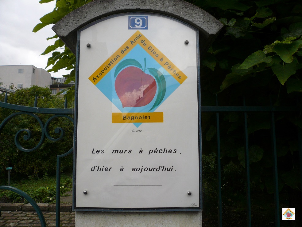 le clos à pêches de Bagnolet, 9,rue Charles Graindorge - 93170 - BAGNOLET