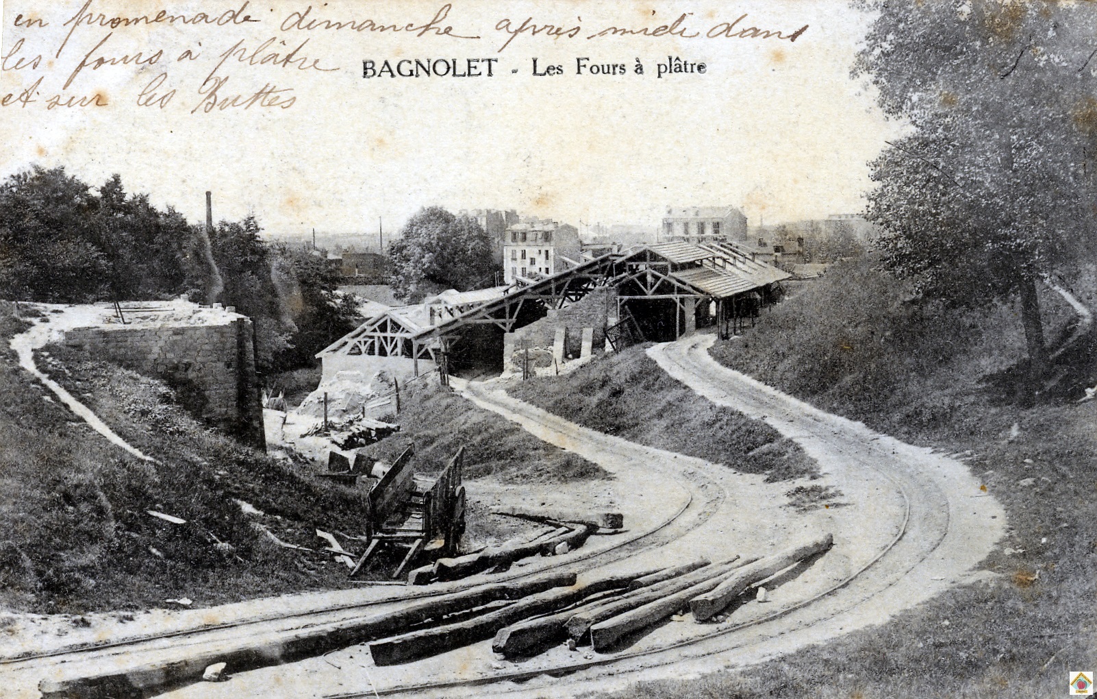 le clos à pêches de Bagnolet - Les fours à plâtre