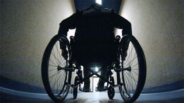 Handicape fauteil roulant1