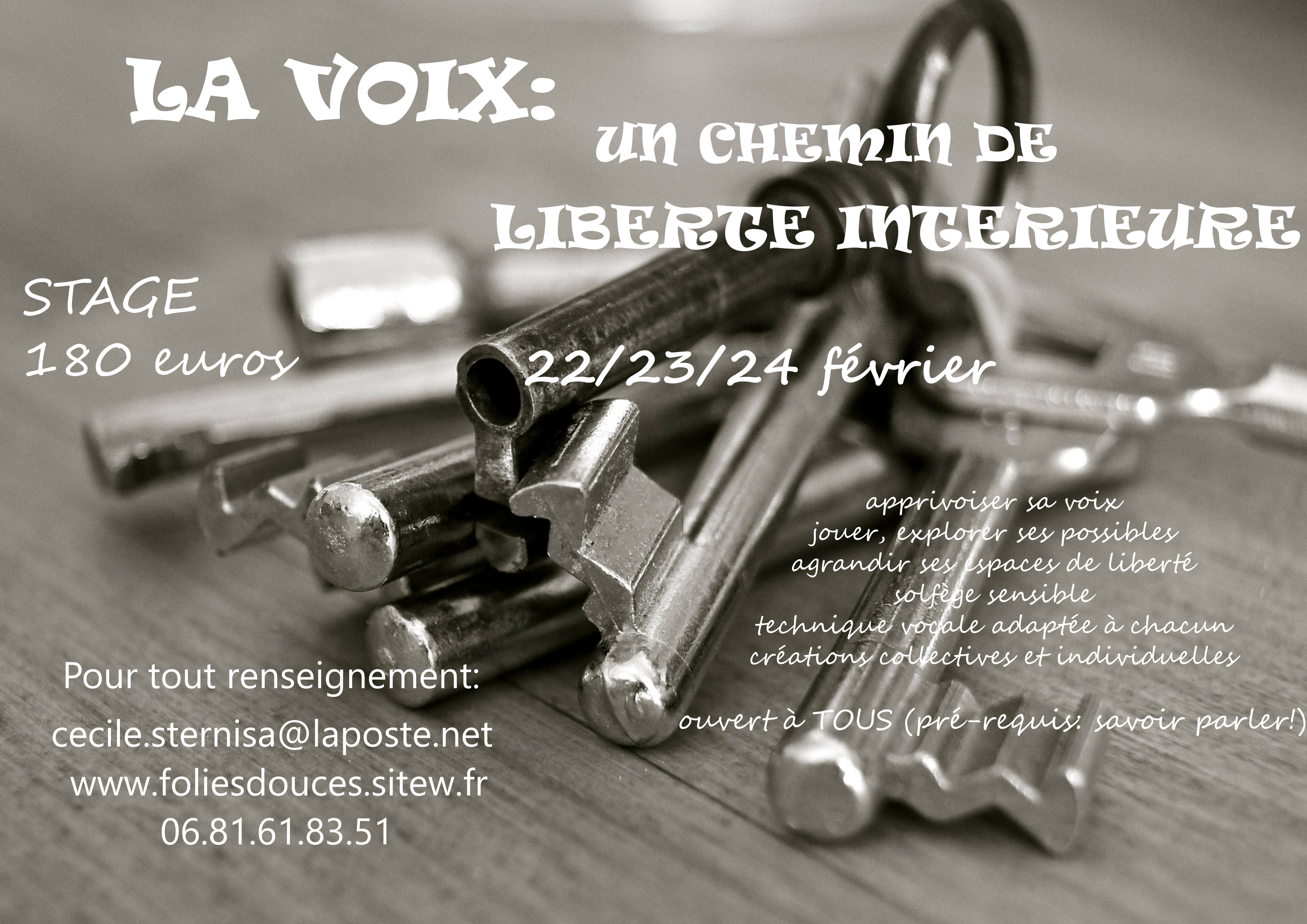 Flyer stage fevrier 2019