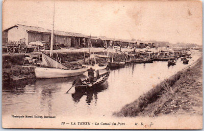 33 LA TESTE le canal du port