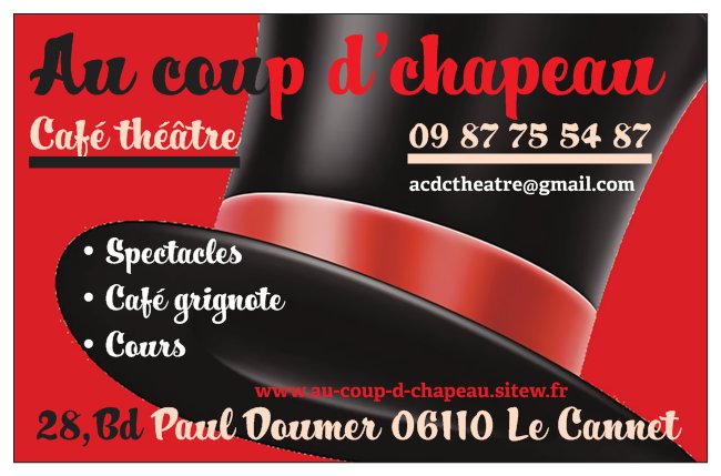 Carte de visite theatre