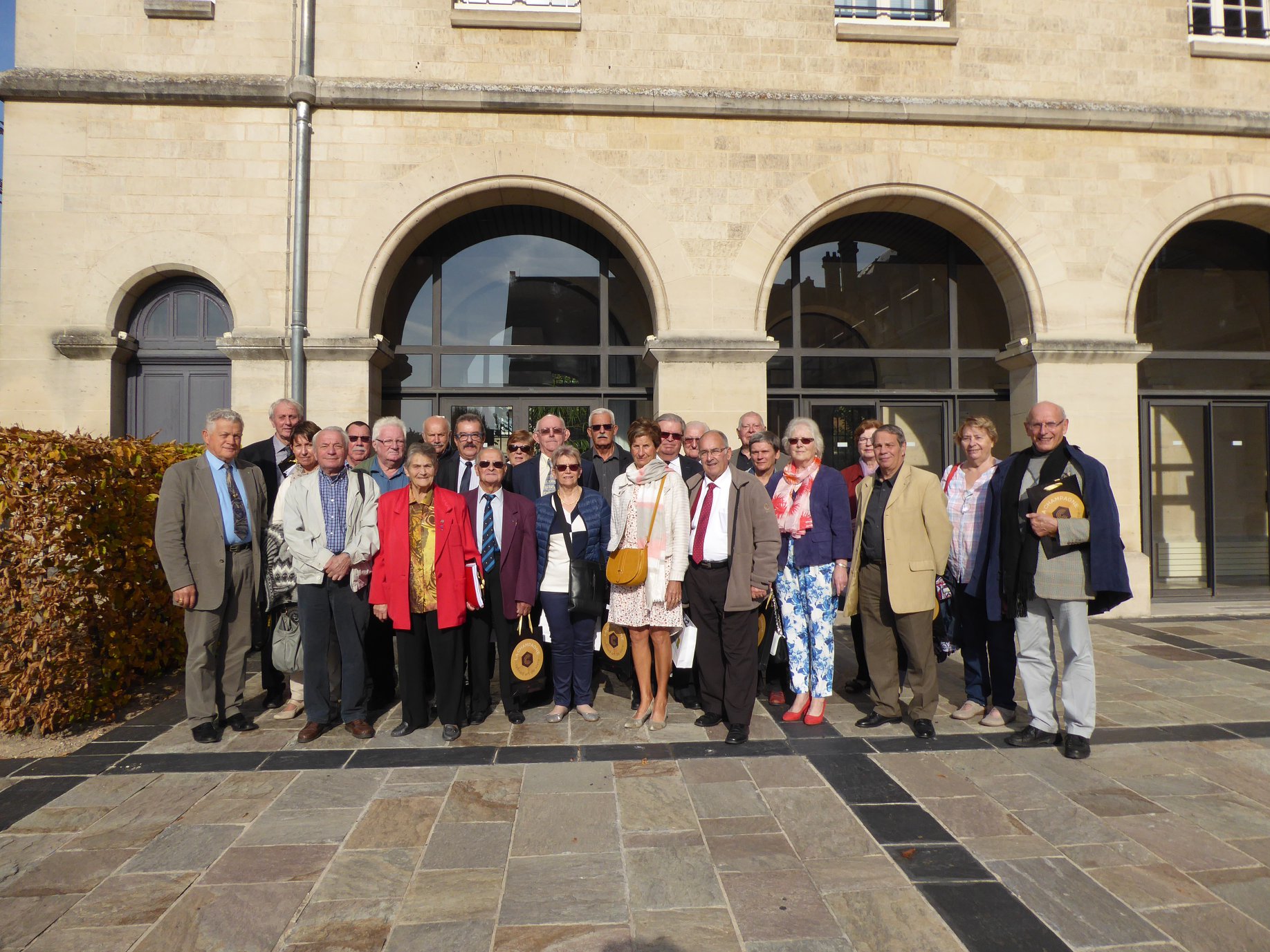 Le groupe participant a la journee