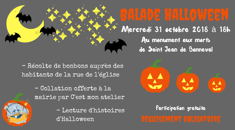 Balade halloween facebook