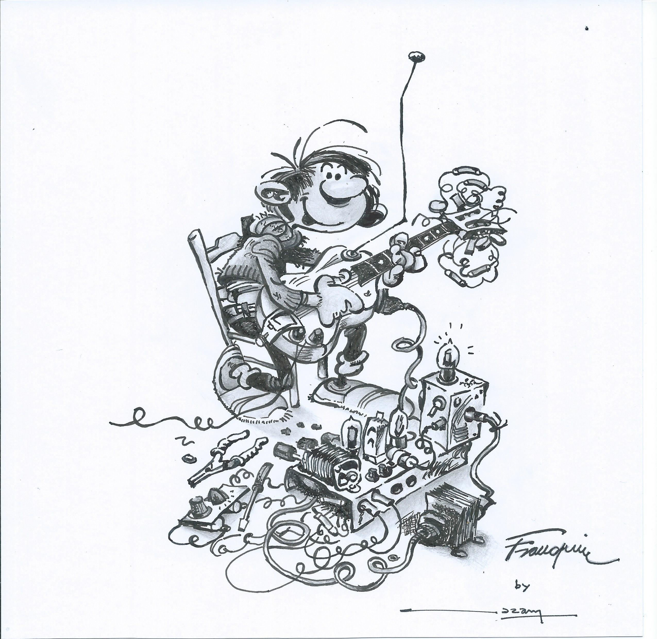 Gaston et son ampli