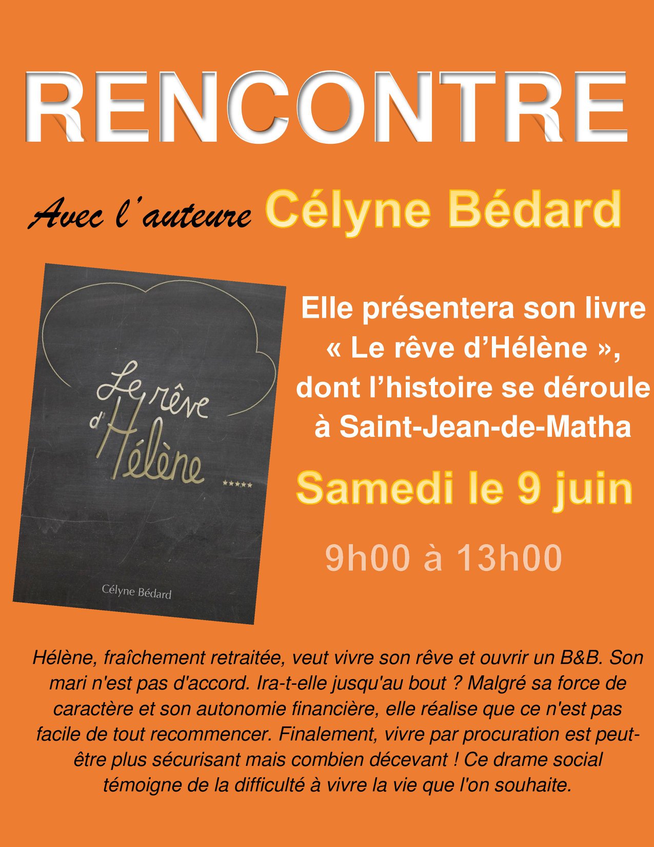 Rencontre avec l'auteure
